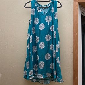 Teal Loft Sundress